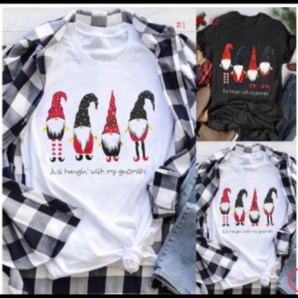 Christmas gnomes t-shirt 🎄 - Picture 3 of 7